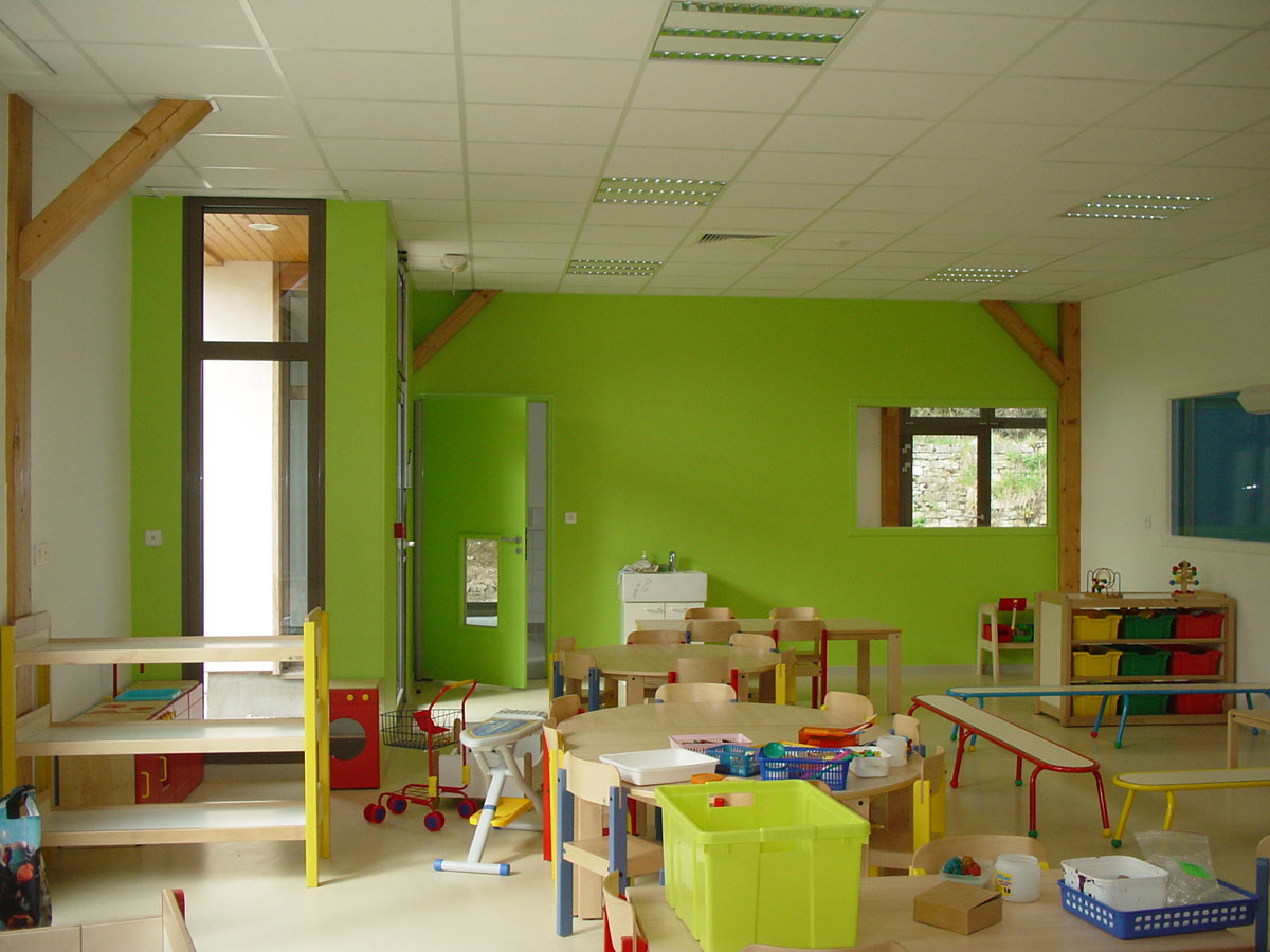 école maternelle chevillon bois bardage carrelet