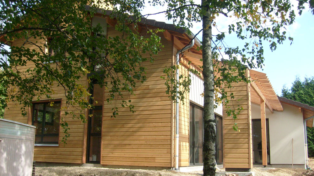 maison individuelle bois esnouveaux ossature bois MOB