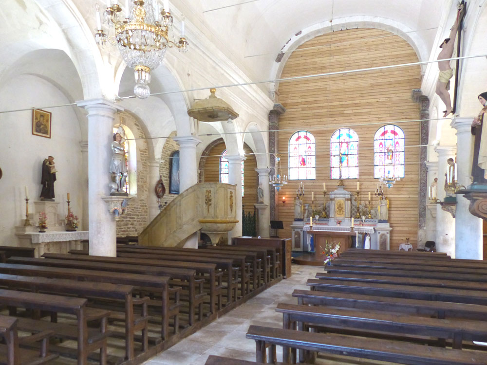 Église paroissiale Saint-Vallier restauration confortation  mise aux normes vitry-les-nogent