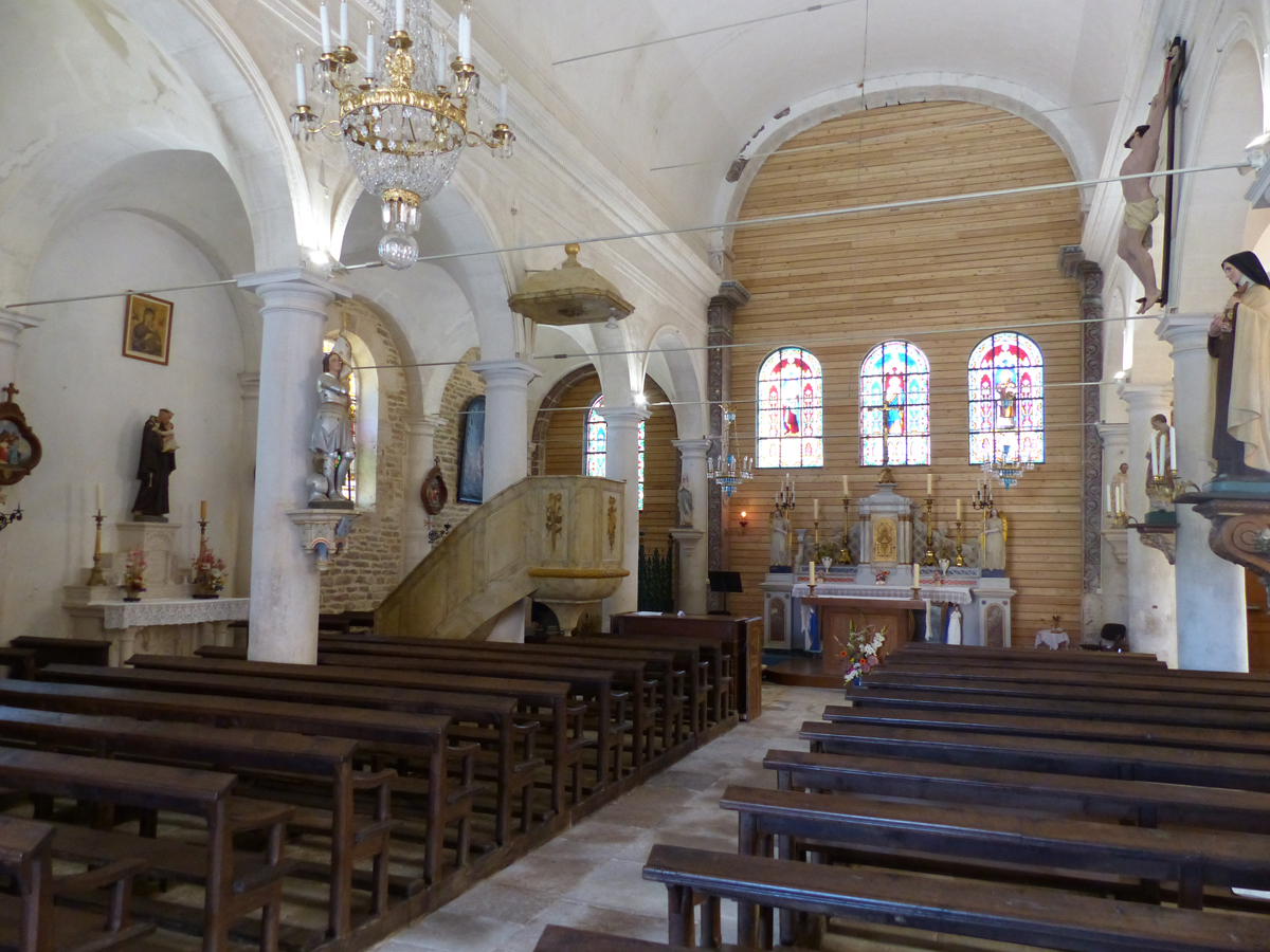 Église paroissiale Saint-Vallier restauration confortation  mise aux normes vitry-les-nogent