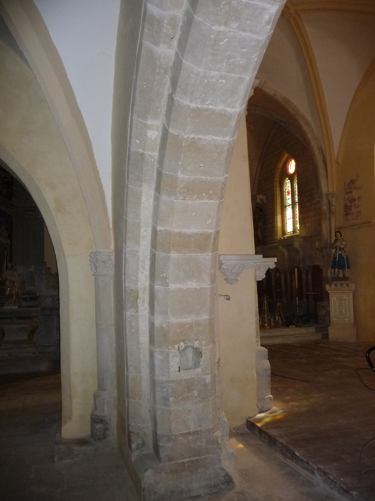 église sainte croix restauration Suzannecourt