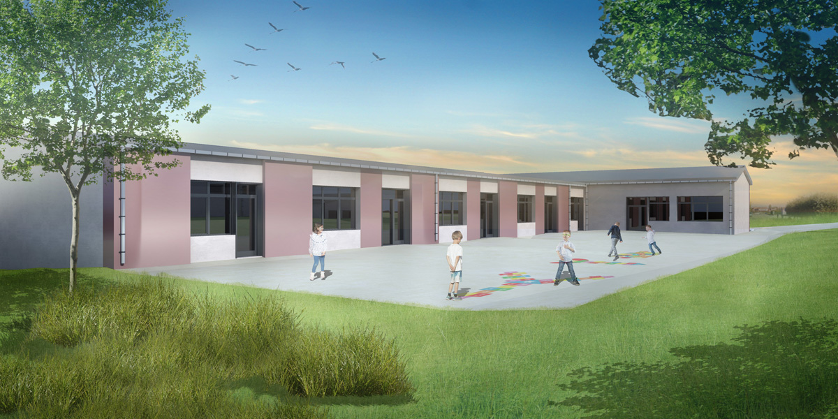 Biesles Halle des Sports Groupe Scolaire de Biesles