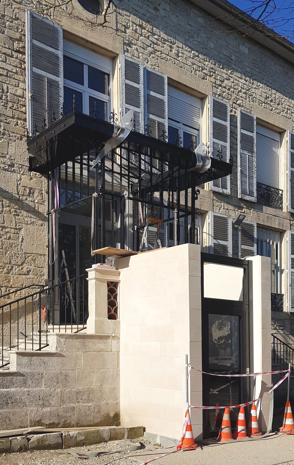 CCBJC Maison France Services Joinville Réhabilitation Ascenseur