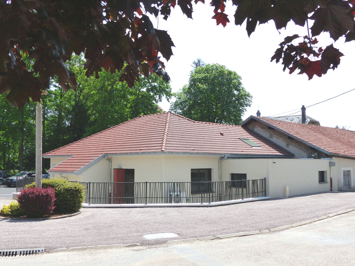 Cabinet de Kiné Vaux-sous-Aubigny Haute-Marne Architecte