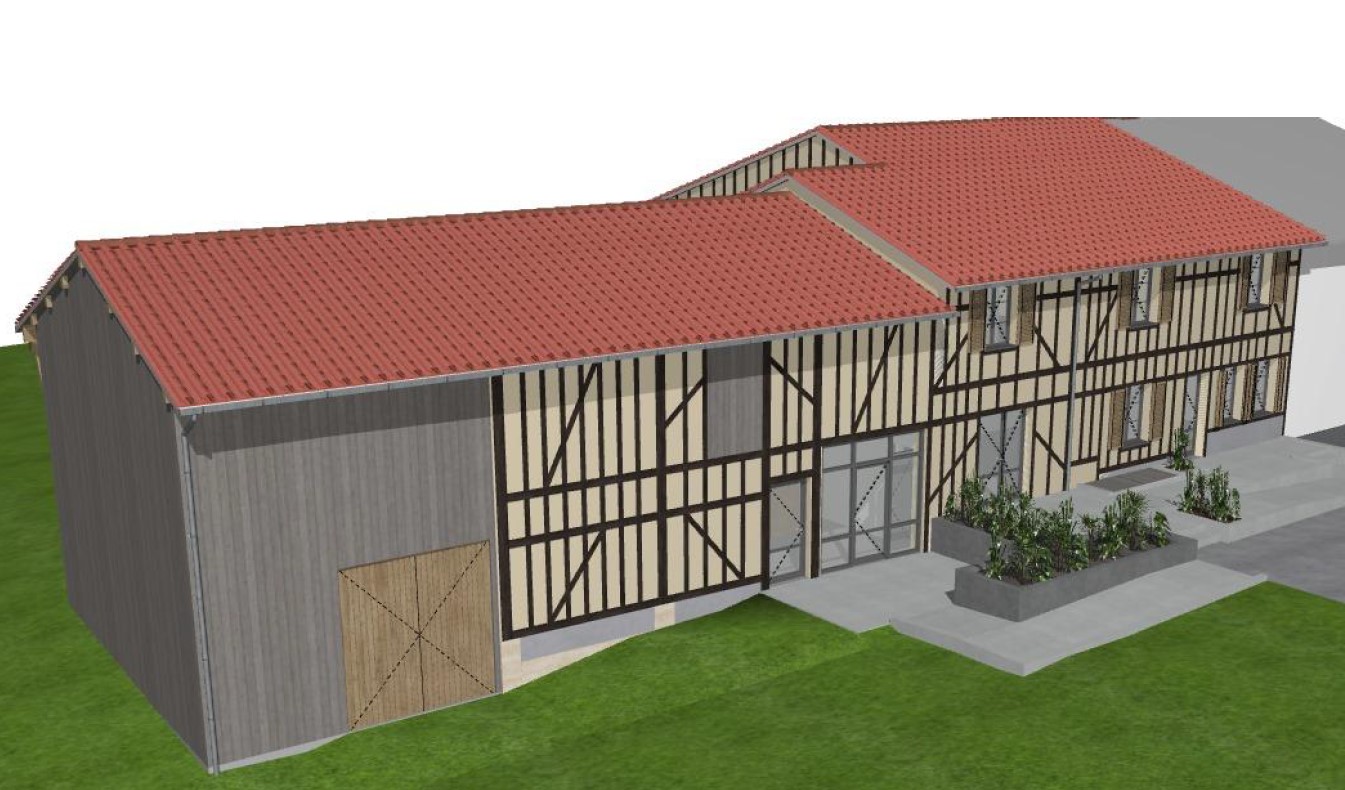 REHABILITATION D'UN BATIMENT COMMERCIAL AVEC RENOVATION ENERGETIQUE ET MISE AUX NORMES DE SECURITE ET D'ACCESSIBILITE 5 Place de l'Eglise - 51290 GIFFAUMONT-CHAMPAUBERT