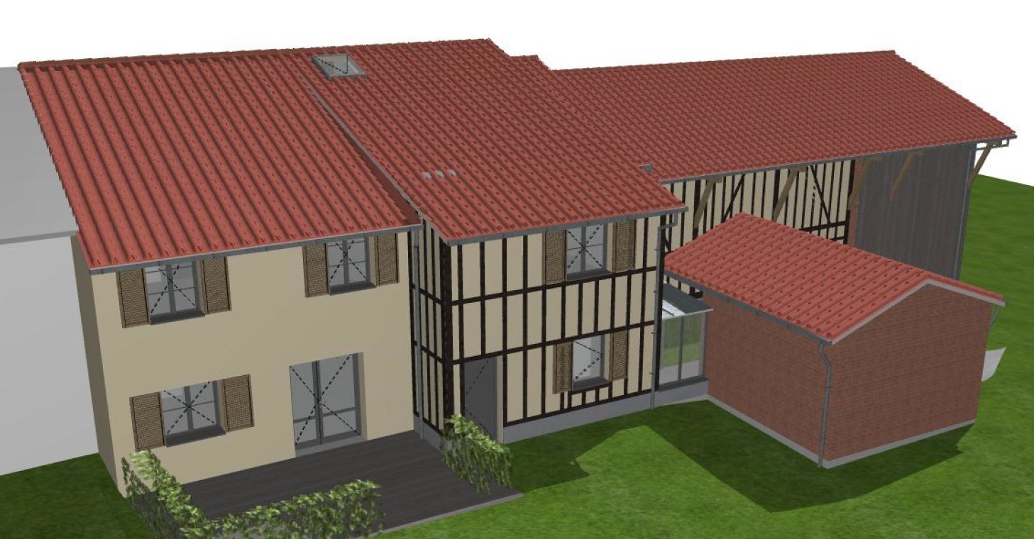 REHABILITATION D'UN BATIMENT COMMERCIAL AVEC RENOVATION ENERGETIQUE ET MISE AUX NORMES DE SECURITE ET D'ACCESSIBILITE 5 Place de l'Eglise - 51290 GIFFAUMONT-CHAMPAUBERT
